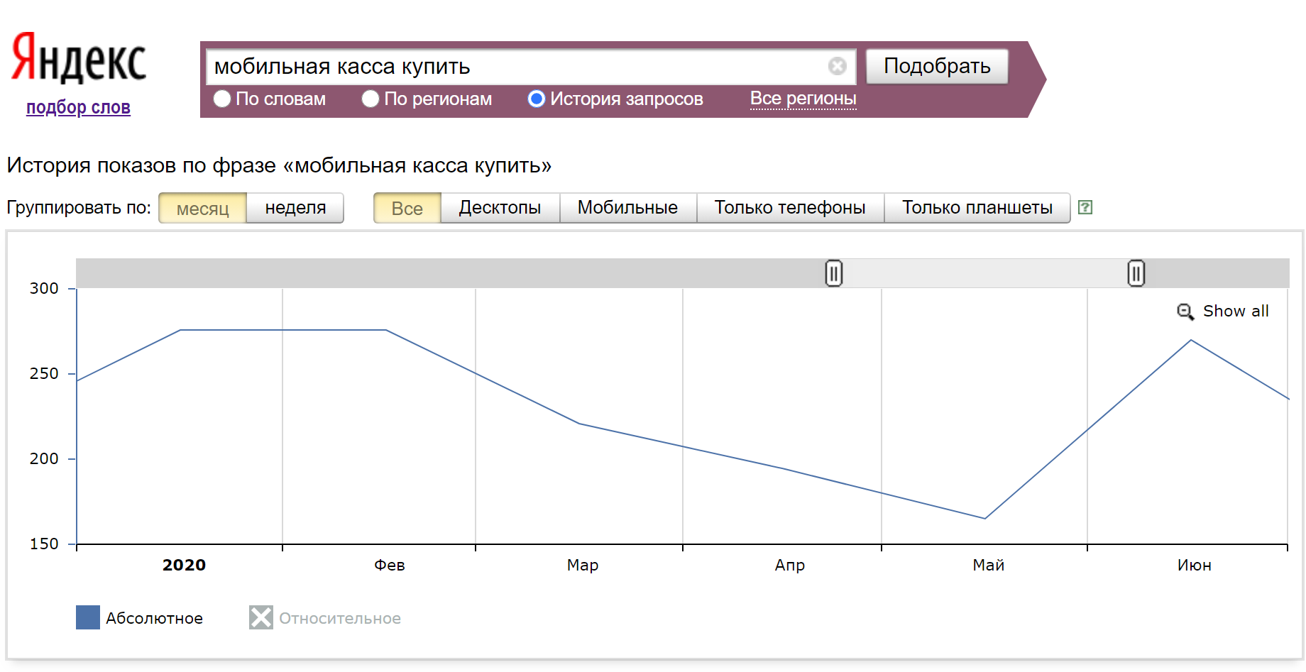 Резкий подъем спроса на мобильные кассы в июне статья